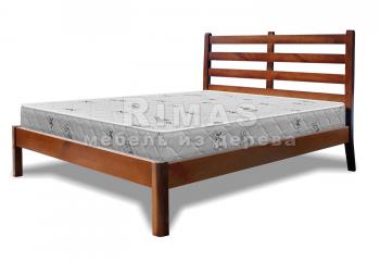 Кровать с подъёмным механизмом из дуба «Марта»