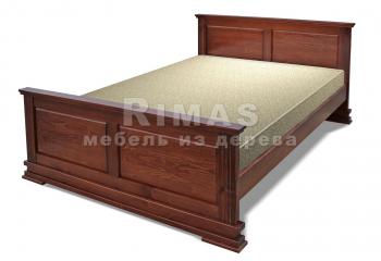 Двуспальная кровать из березы «Палермо»