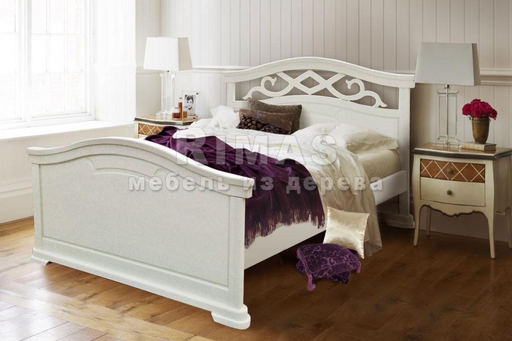 Кровать «Флоренция» из массива дерева