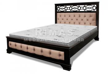 Двуспальная кровать из бука «Мурсия (мягкая)»