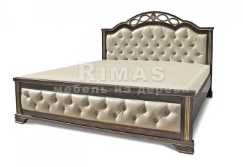 Двуспальная кровать из березы «Салерно»