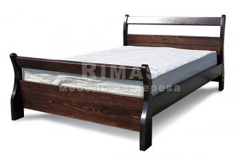 Двуспальная кровать из бука «Форли»