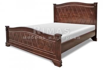 Полутороспальная кровать из сосны «Аликанте»