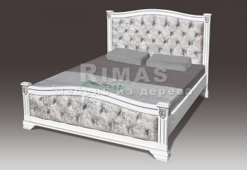 Кровать с подъёмным механизмом из сосны «Апулия (мягкая)»