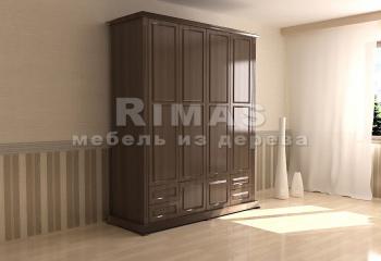 Шкаф для одежды из сосны «Милан 42»