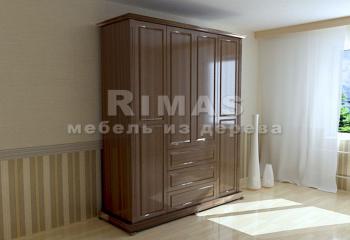 Шкаф для одежды из дуба «Милан 44»